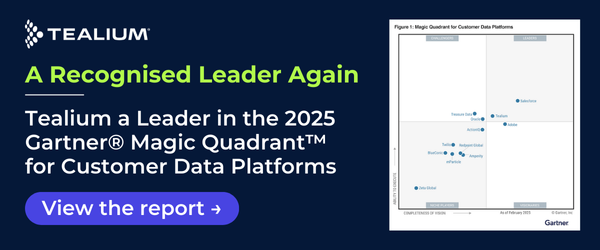 Tealium named a Leader by Gartner